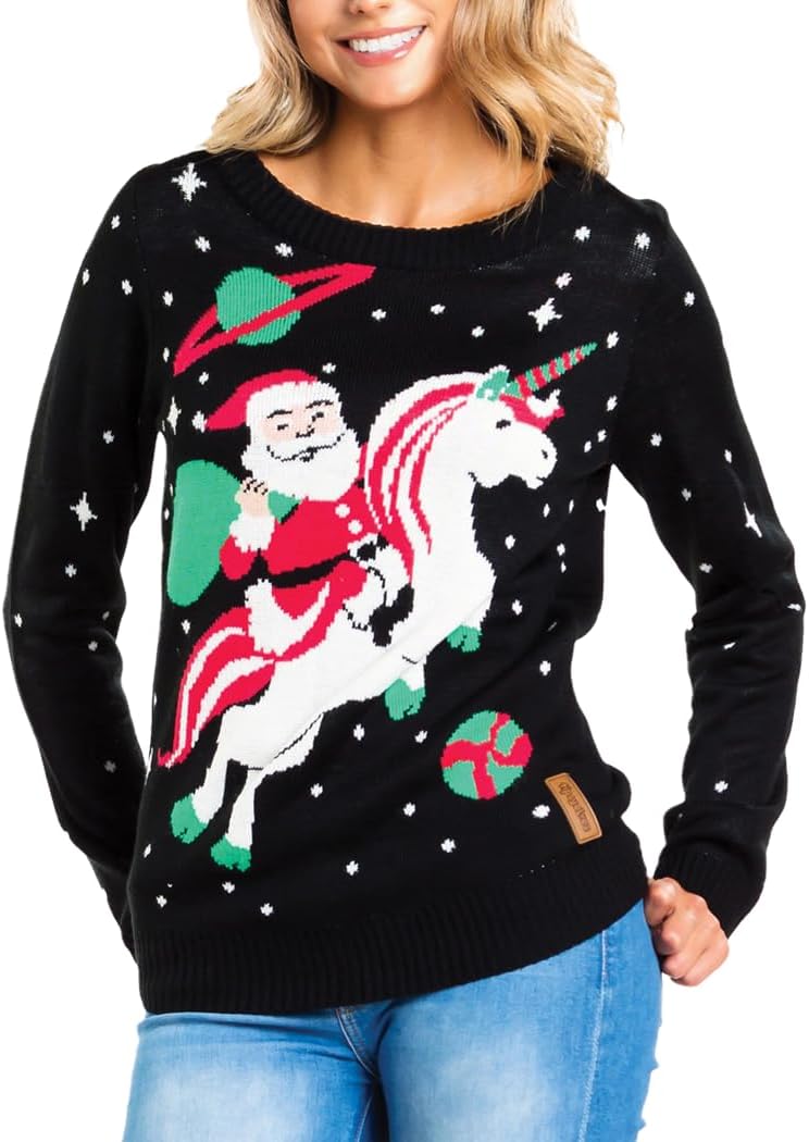 Tipsy Elves Ugly Christmas Sweaters for Women - Fun Holiday Wear