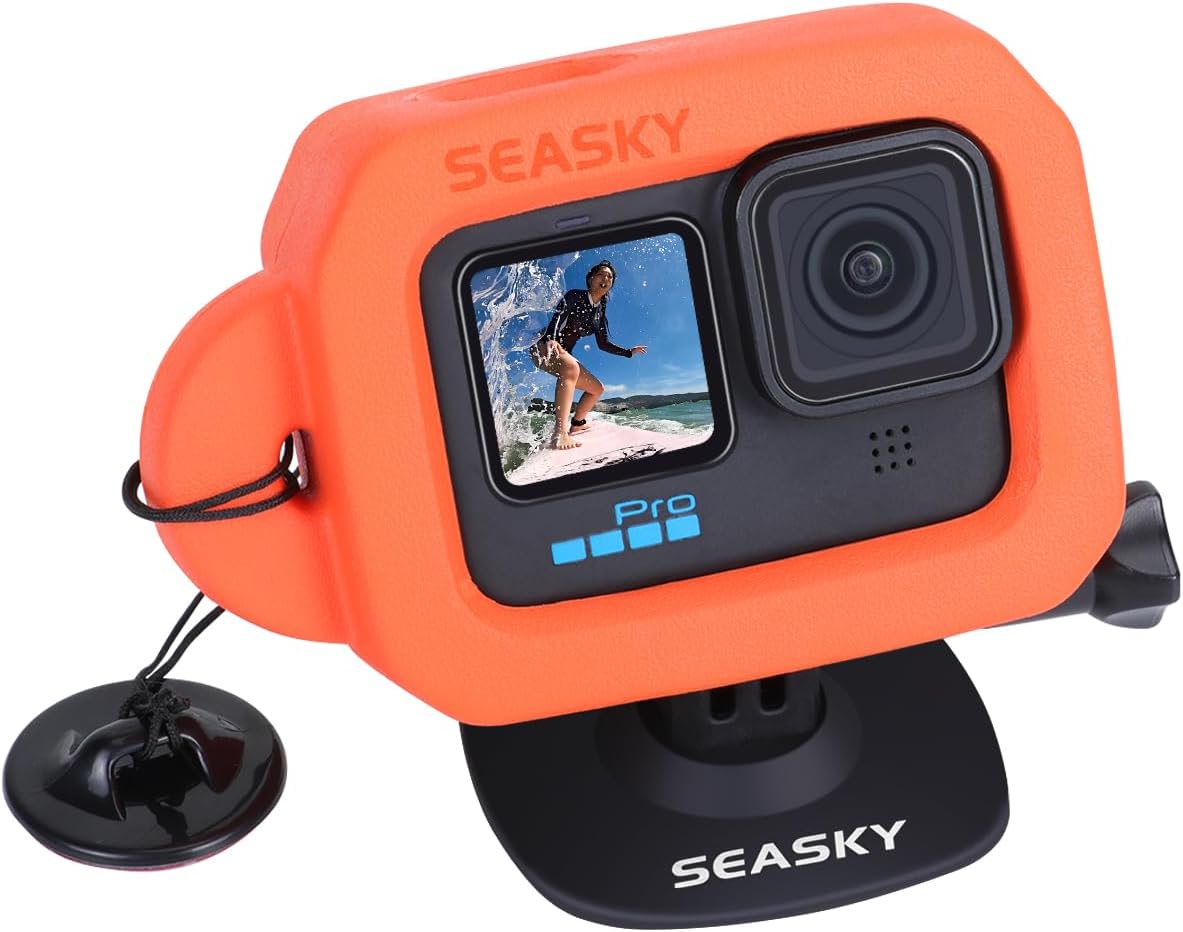 SEASKY Floating Floaty Protector Case for GoPro Hero 13/12/11/10/9