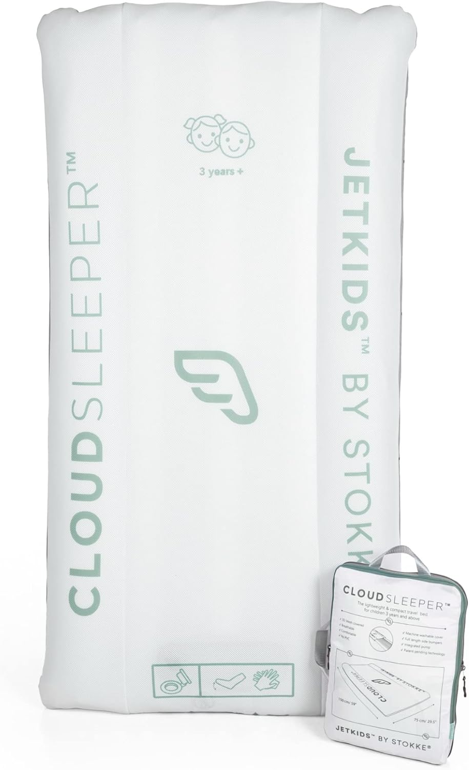 JetKids by Stokke CloudSleeper - Ultimate Kids Travel Bed
