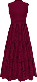 PRETTYGARDEN Summer Dresses for Women 2025 Casual Maxi Dress