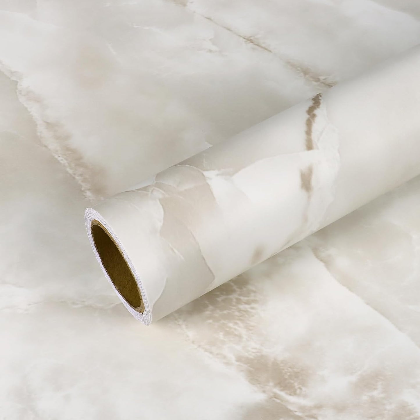 VEELIKE Wide Cream Onyx Marble Countertop Contact Paper Review