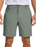 CRZ YOGA Men's All Day Comfy Golf Shorts - Stretch Lightweight 7in