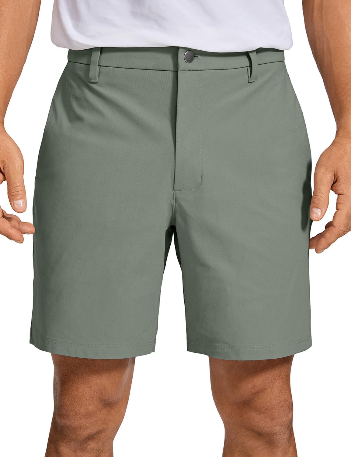 CRZ YOGA Men's All Day Comfy Golf Shorts for Casual Wear