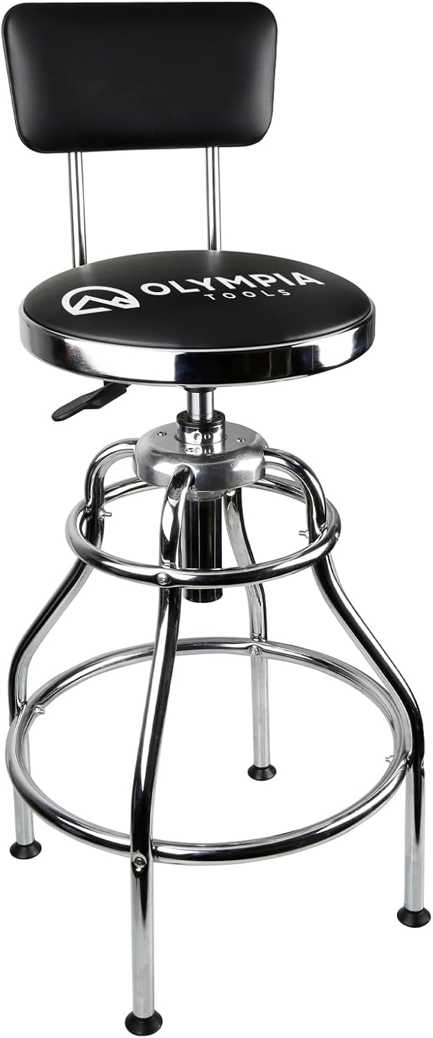Adjustable Hydraulic Work Stool for Comfort and Flexibility