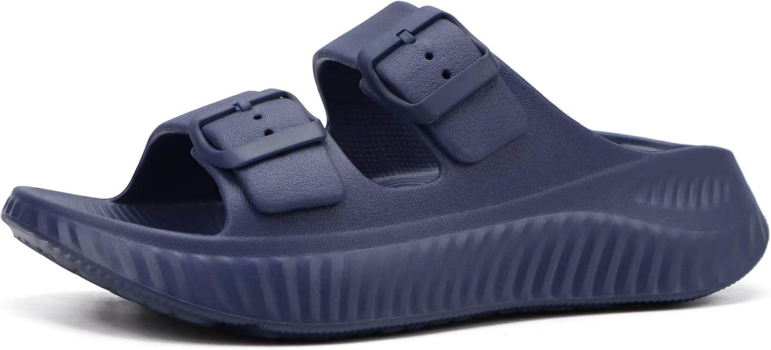 KuaiLu Womens Recovery Sandals with Arch Support for Comfort