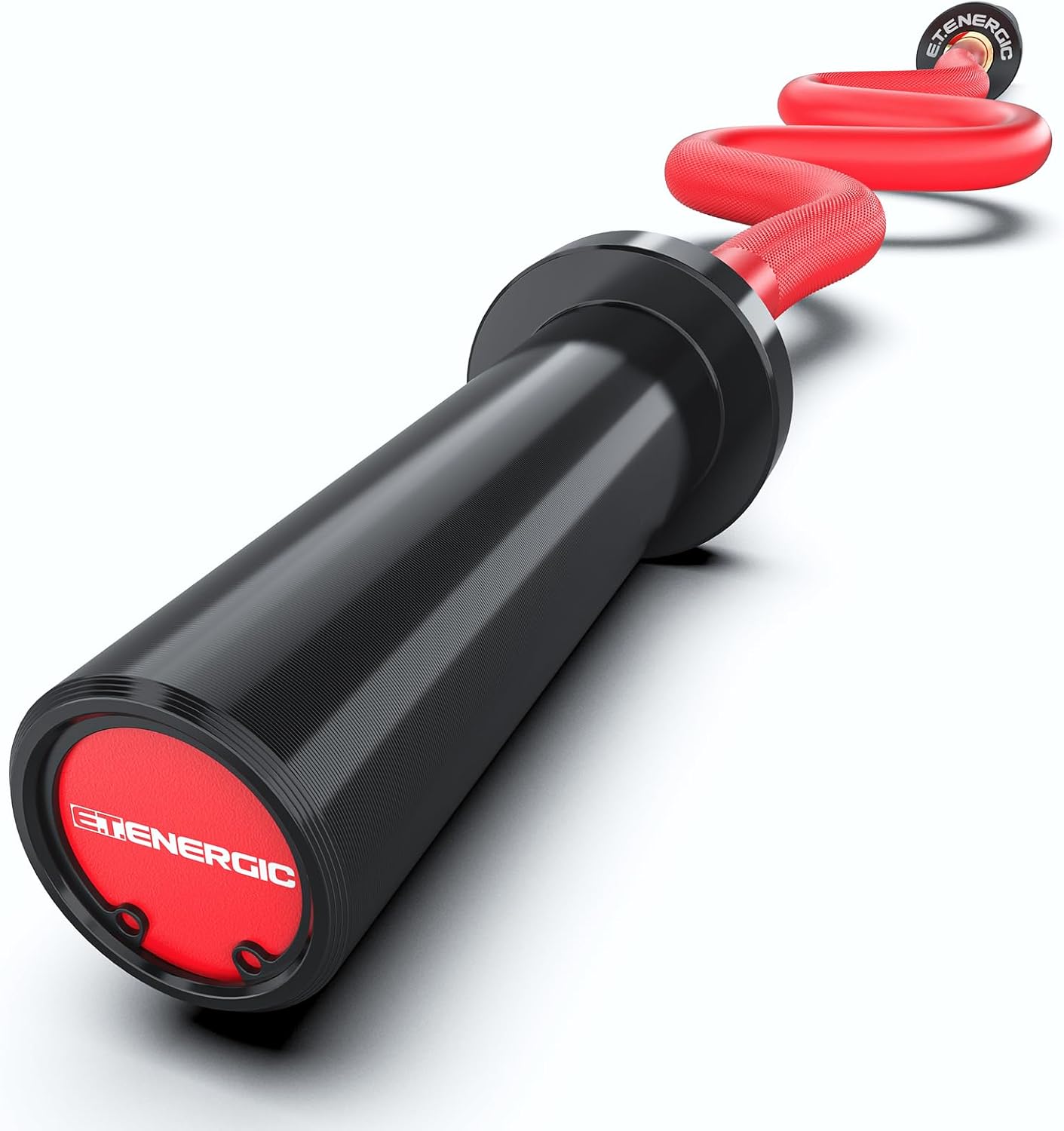 47 in Olympic EZ Curl Bar for Weight Lifting and Home Gym