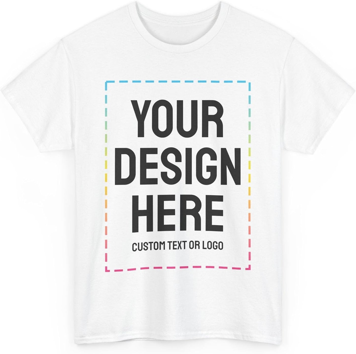 Custom T-Shirt Print for Men and Women - Design Your Own Tee