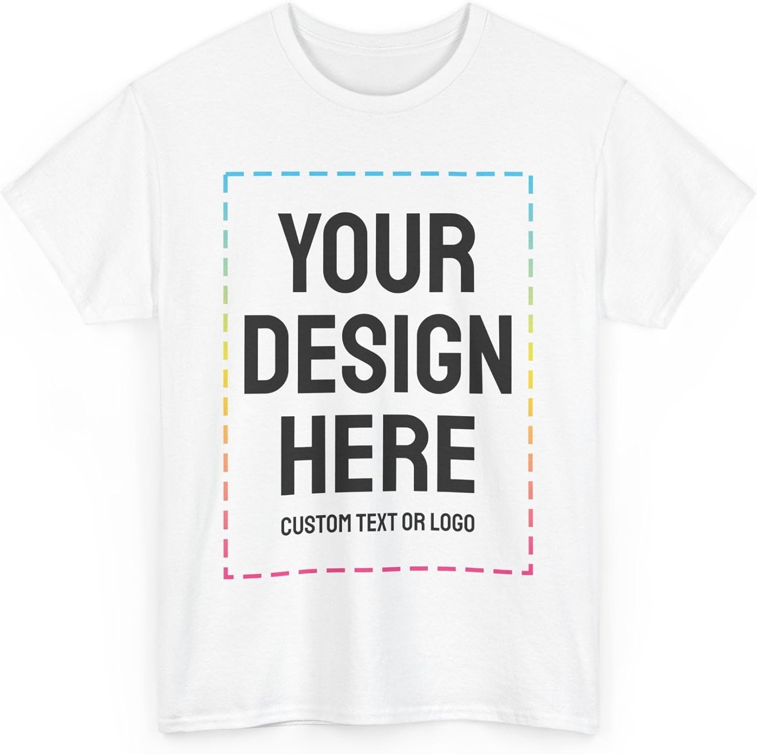 Custom T-Shirt Print for Men and Women - Design Your Own Tee