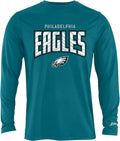Zubaz NFL Men's Long Sleeve Team Graphic T-Shirt (Style TG4W)