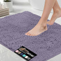 Bath Rug Mat 60x24 Light Purple - Thick Soft Absorbent Chenille