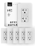 MOES GFCI Outlet 20 Amp with Self-Test and Weather Resistance