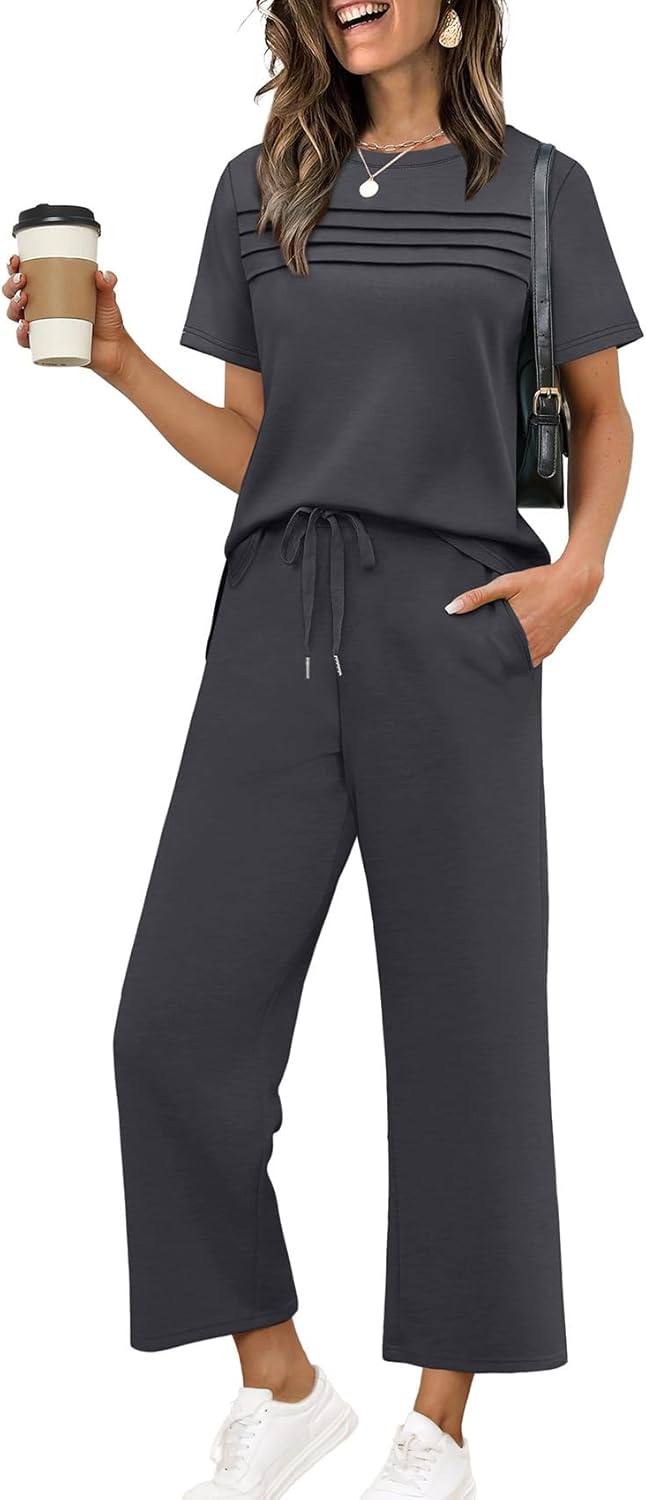 WIHOLL Two Piece Sets for Women Summer Travel Outfits Review