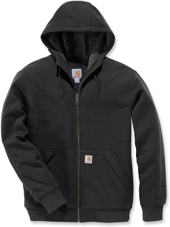 Carhartt Men's Rain Defender Full-Zip Sweatshirt for Comfort