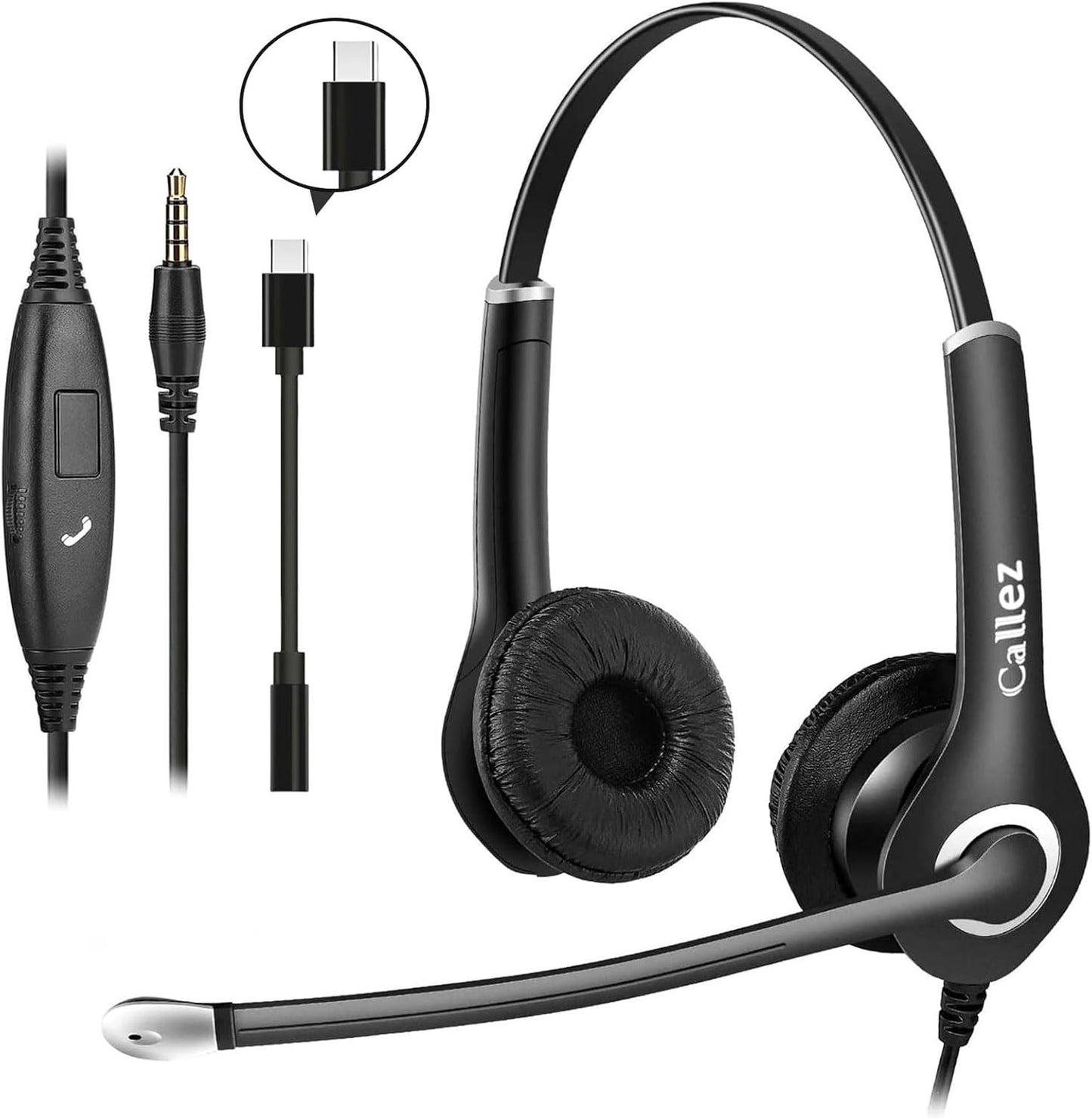 Clear Calls Anywhere with Callez USB-C Headset