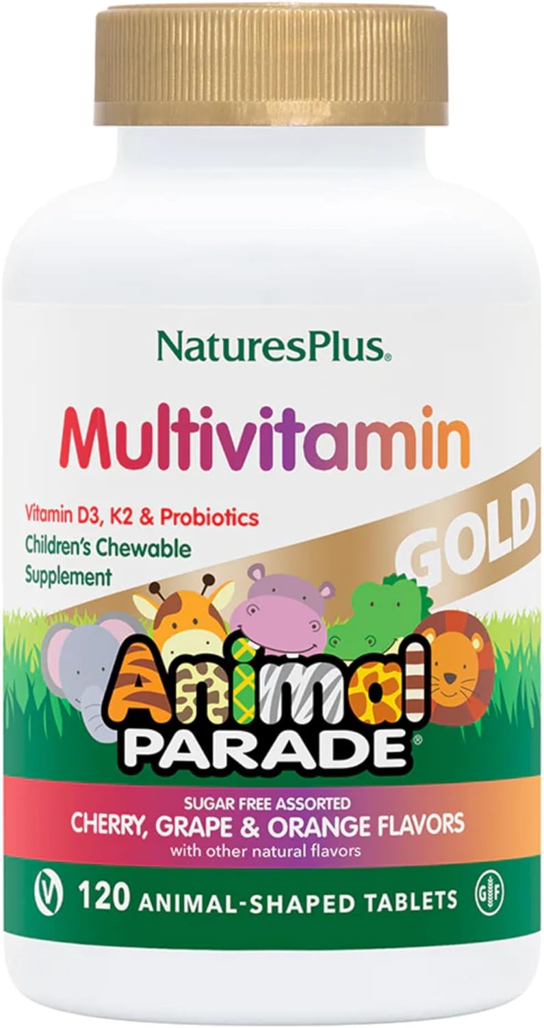 Animal Parade Gold Children's Multivitamin - Vegan & Gluten Free