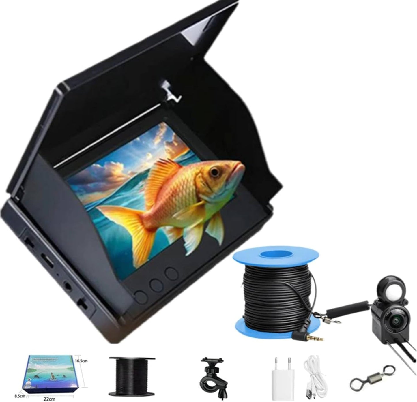 Night Vision Fishing Finder: HD Portable Cam