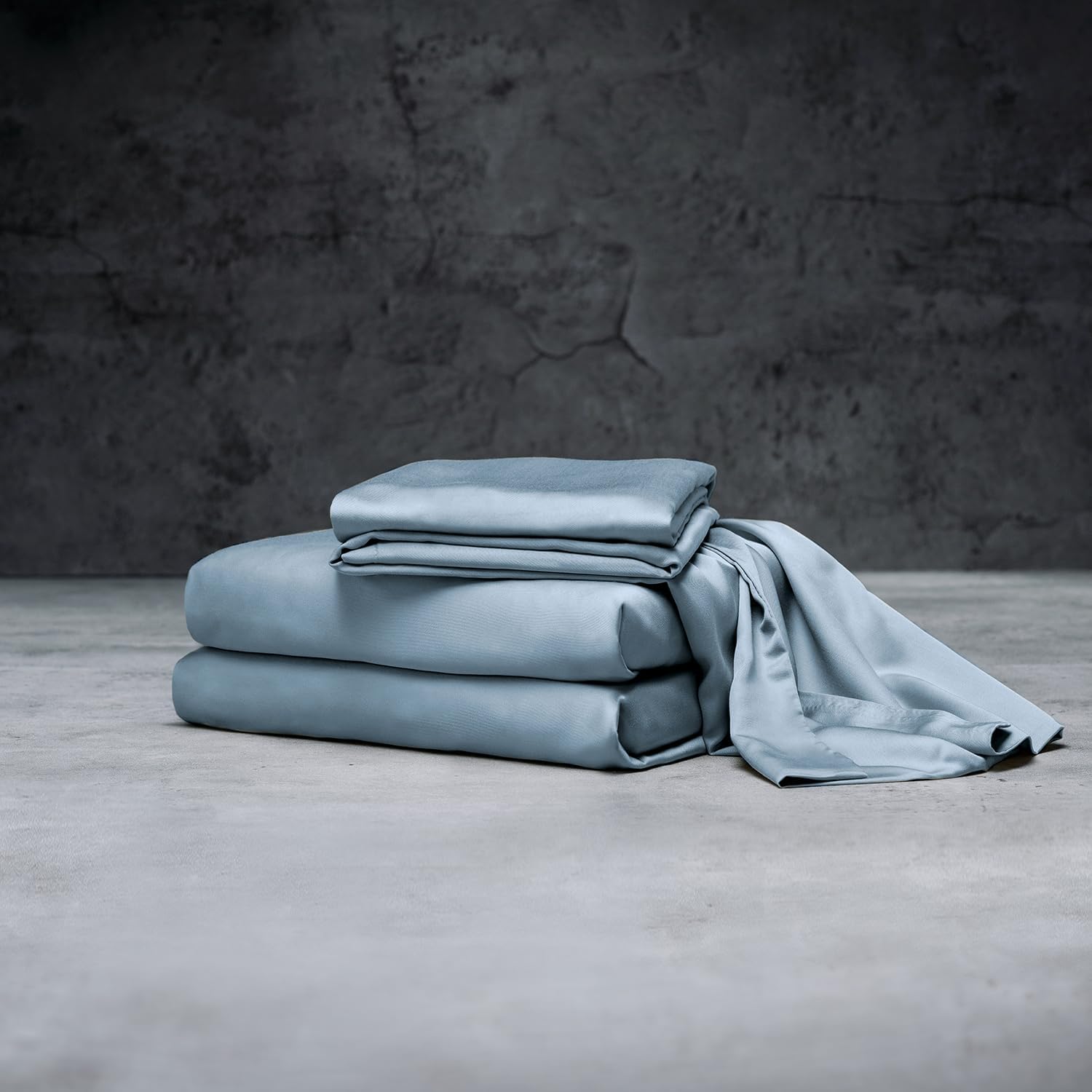 LUXOME Luxury King Size Sheet Set - Soft Bamboo Viscose Comfort