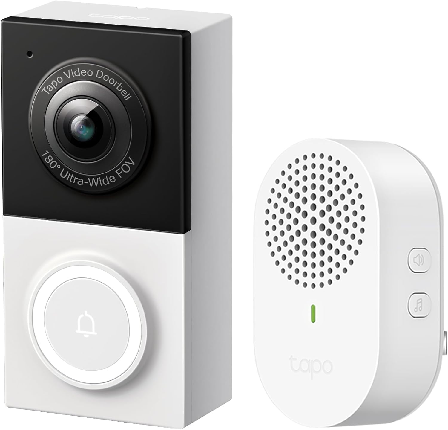 Tapo Smart Video Doorbell - 2K Color Night Vision