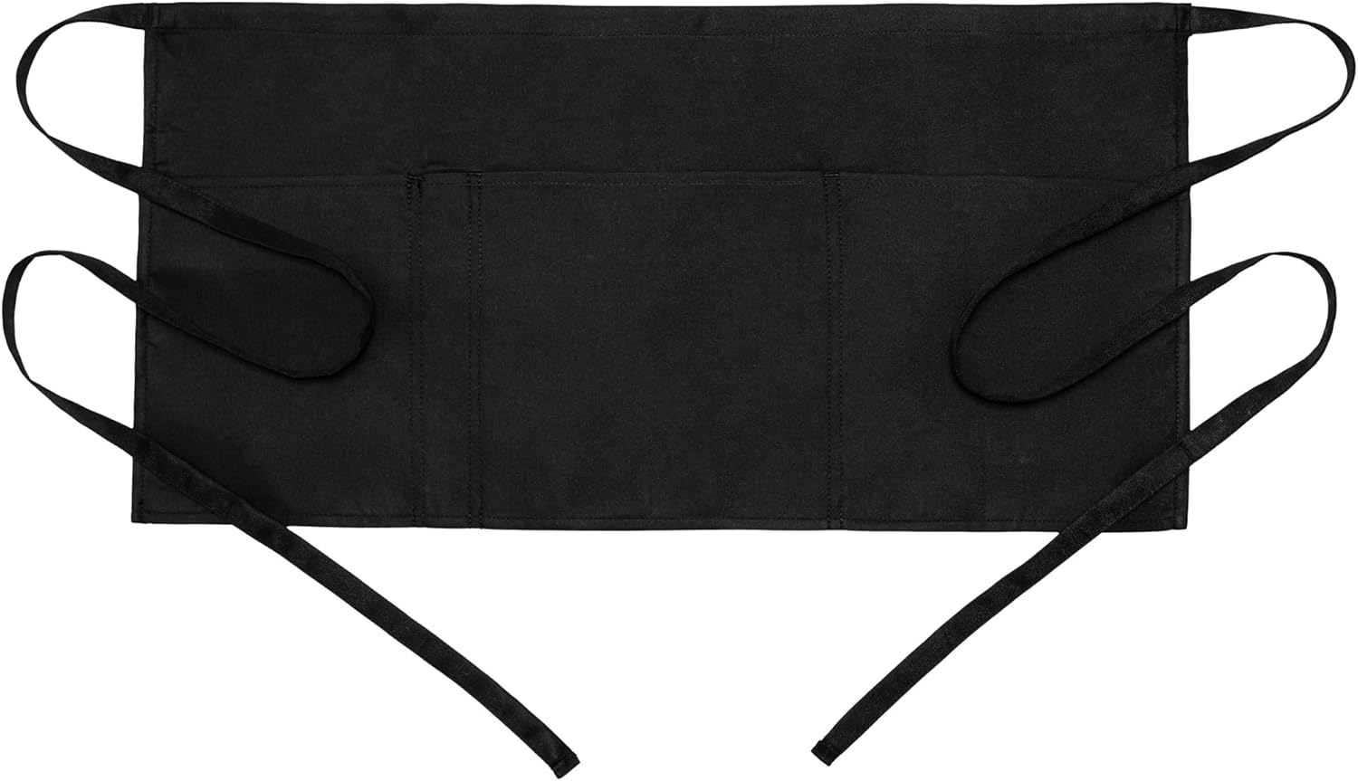 BOHARERS Waist Apron with 3 Pockets for Servers and Waitstaff