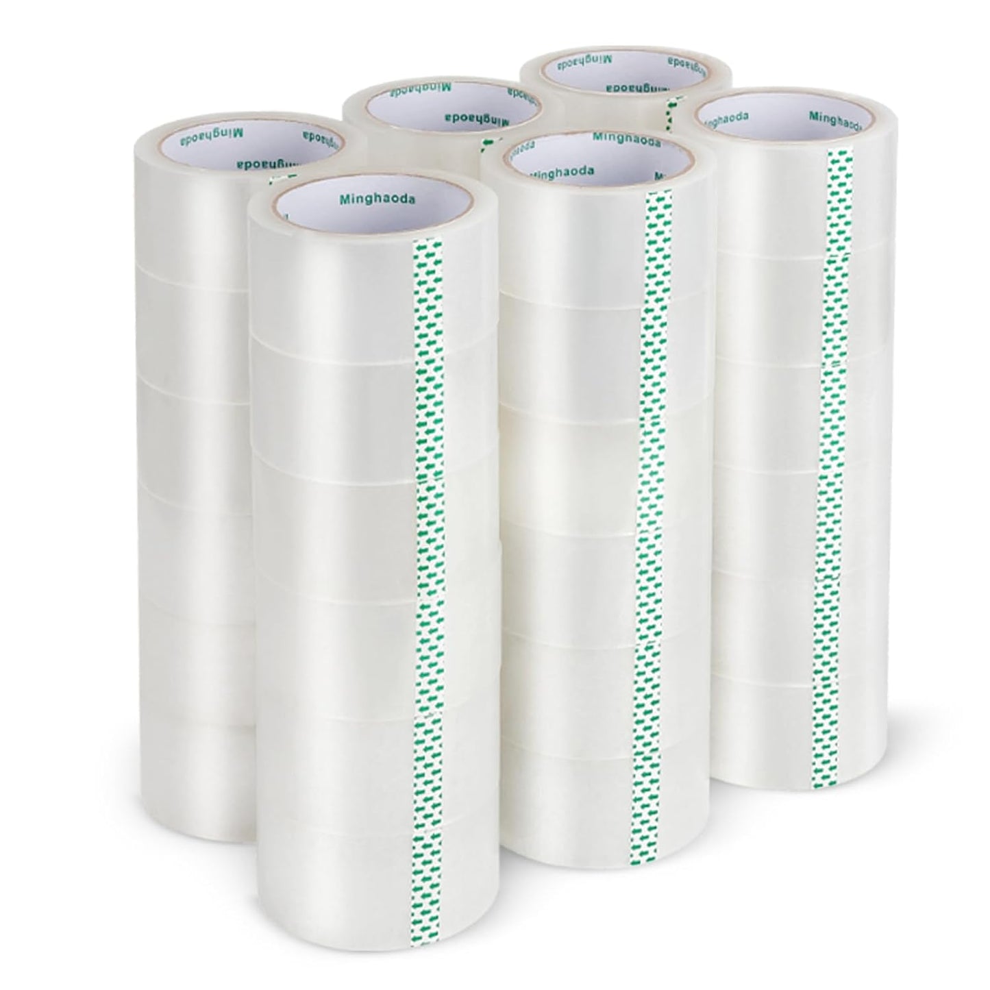 Clear Packing Tape for Shipping and Moving - Heavy Duty 36 Rolls