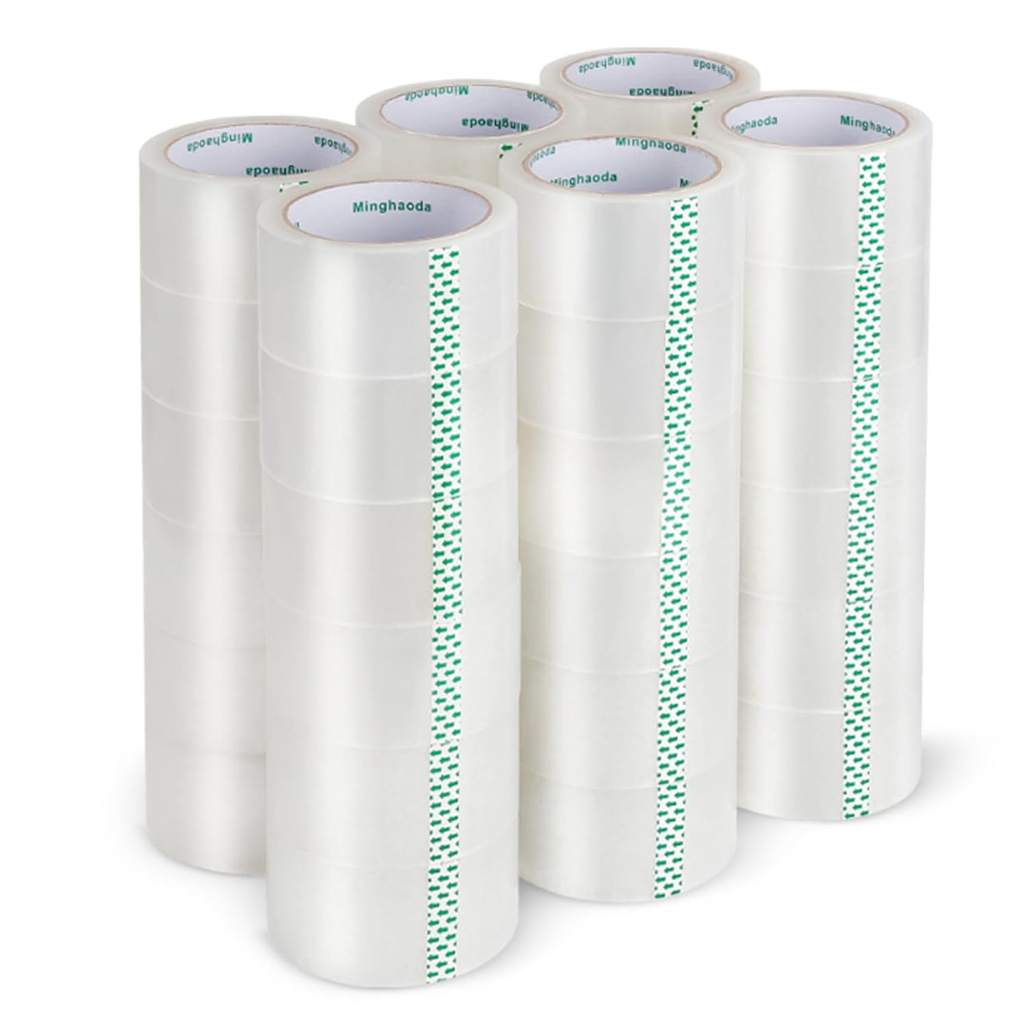 Clear Packing Tape for Shipping and Moving - Heavy Duty 36 Rolls