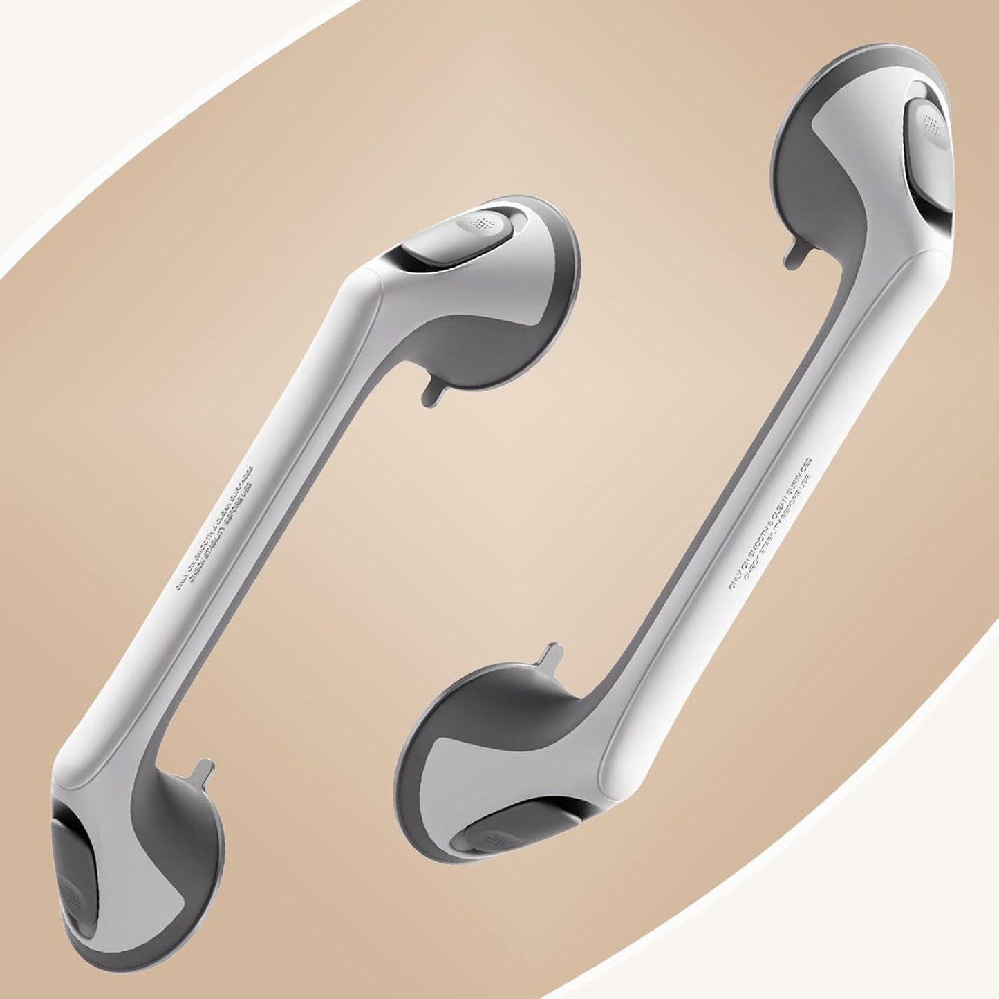 16 Inch Grab Bars for Bathtubs and Showers - Safety Grips