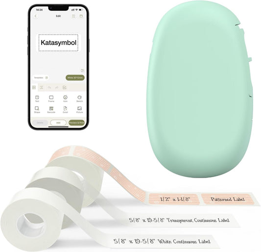 SUPVAN E10 Bluetooth Label Maker - Organize Smarter