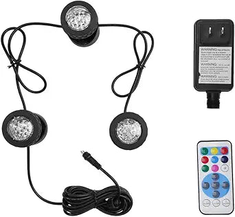 RGB Submersible Pond Lights for Stunning Garden Illumination