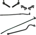 TRQ Front Steering Kit Drag Link Tie Rod Track Bar - Direct Fit
