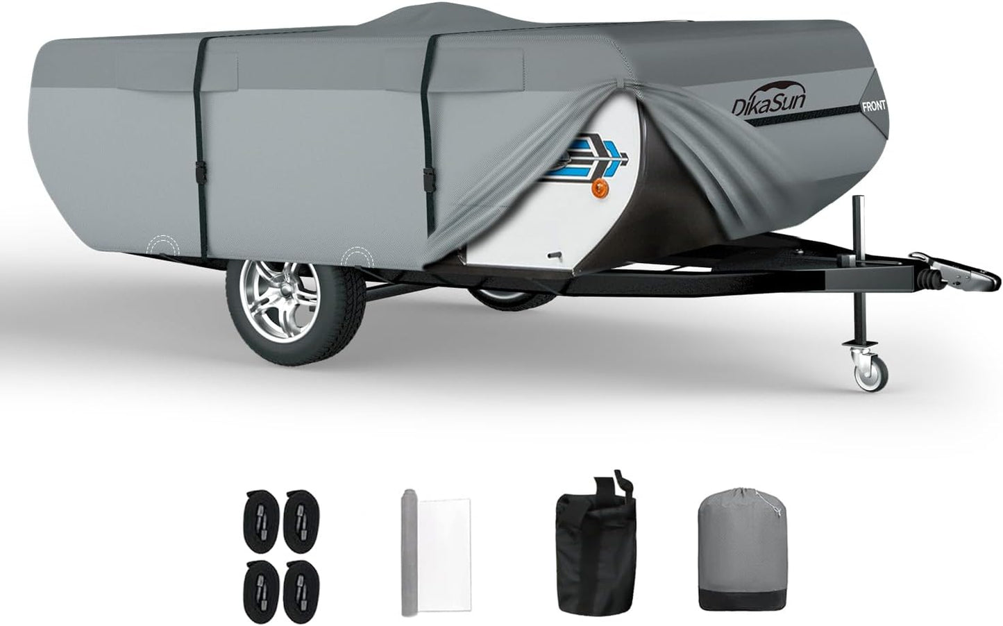 Pop Up Camper Cover 12ft-14ft for All Weather Protection