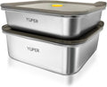 YUPER Stainless Steel Food Containers for Meal Prep and Storage