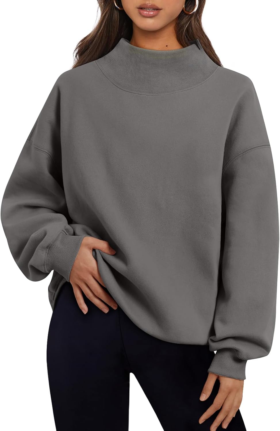Trendy Queen Oversized Sweatshirts for Fall Fashion Outfits