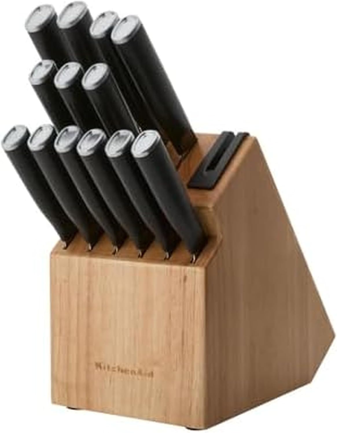 KitchenAid Classic 14-Piece Knife Block Set with Sharpener