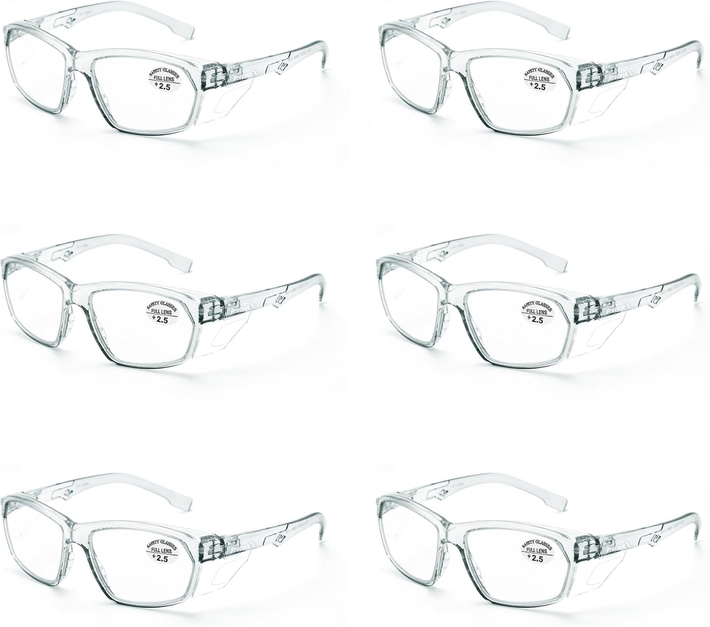 ProtectX Stylish Anti-Fog Safety Glasses with UV Protection