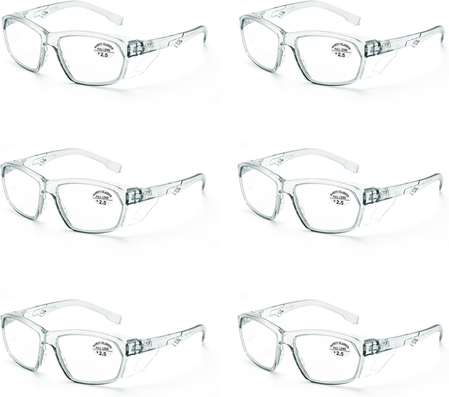 ProtectX Stylish Anti-Fog Safety Glasses with UV Protection