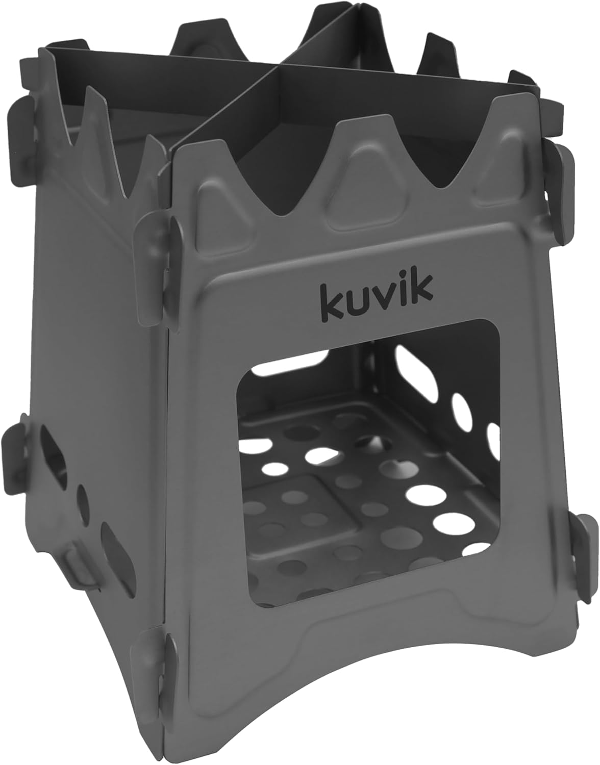Kuvik Titanium Wood Stove - Ultralight Compact Camping Stove