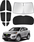Sunshades for Hyundai Tucson 2016-2021 Windshield & Full Window Set