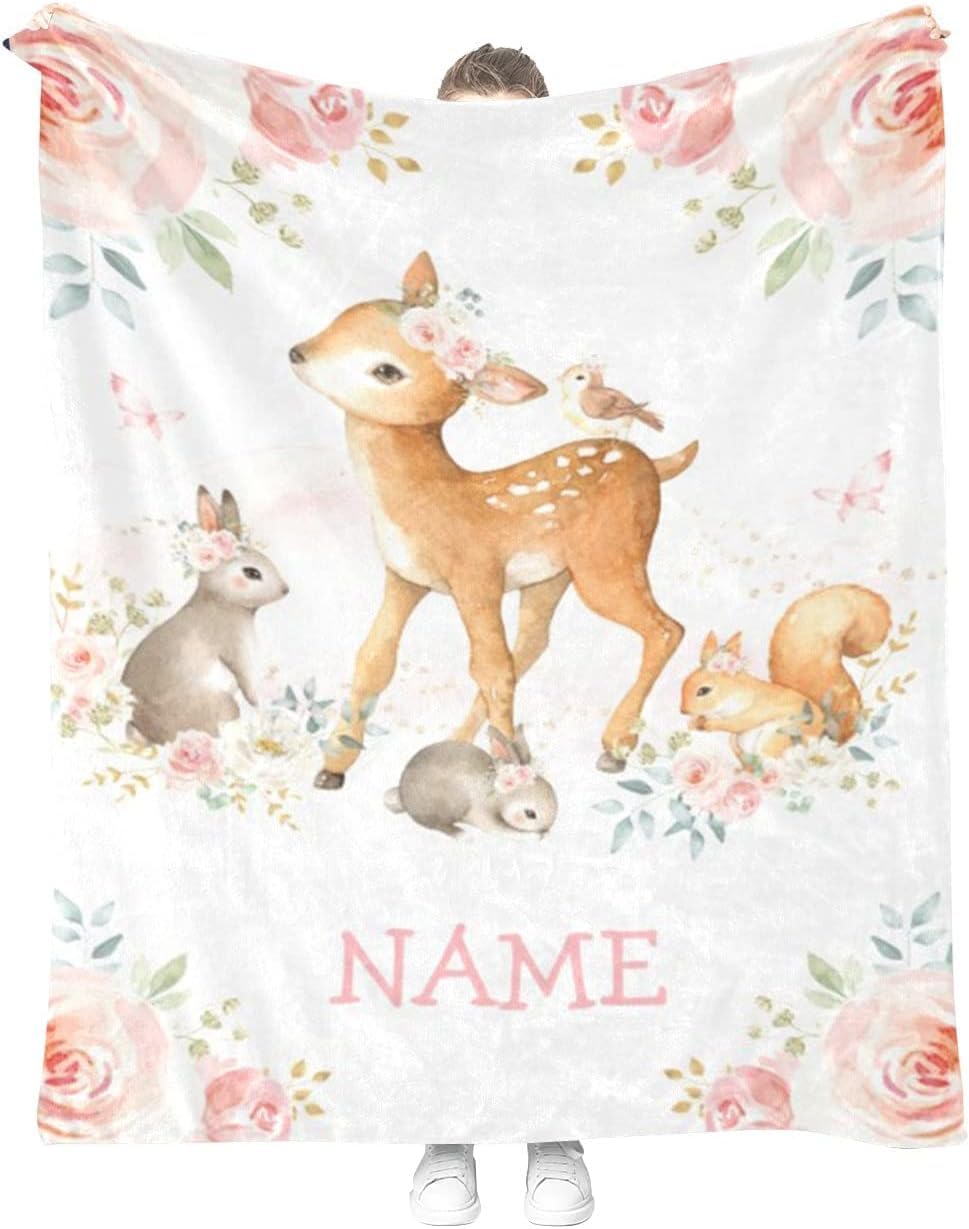 Custom Baby Blanket for Boys - Personalized Joy!