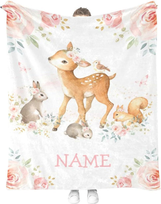 Custom Baby Blanket for Boys - Personalized Joy!