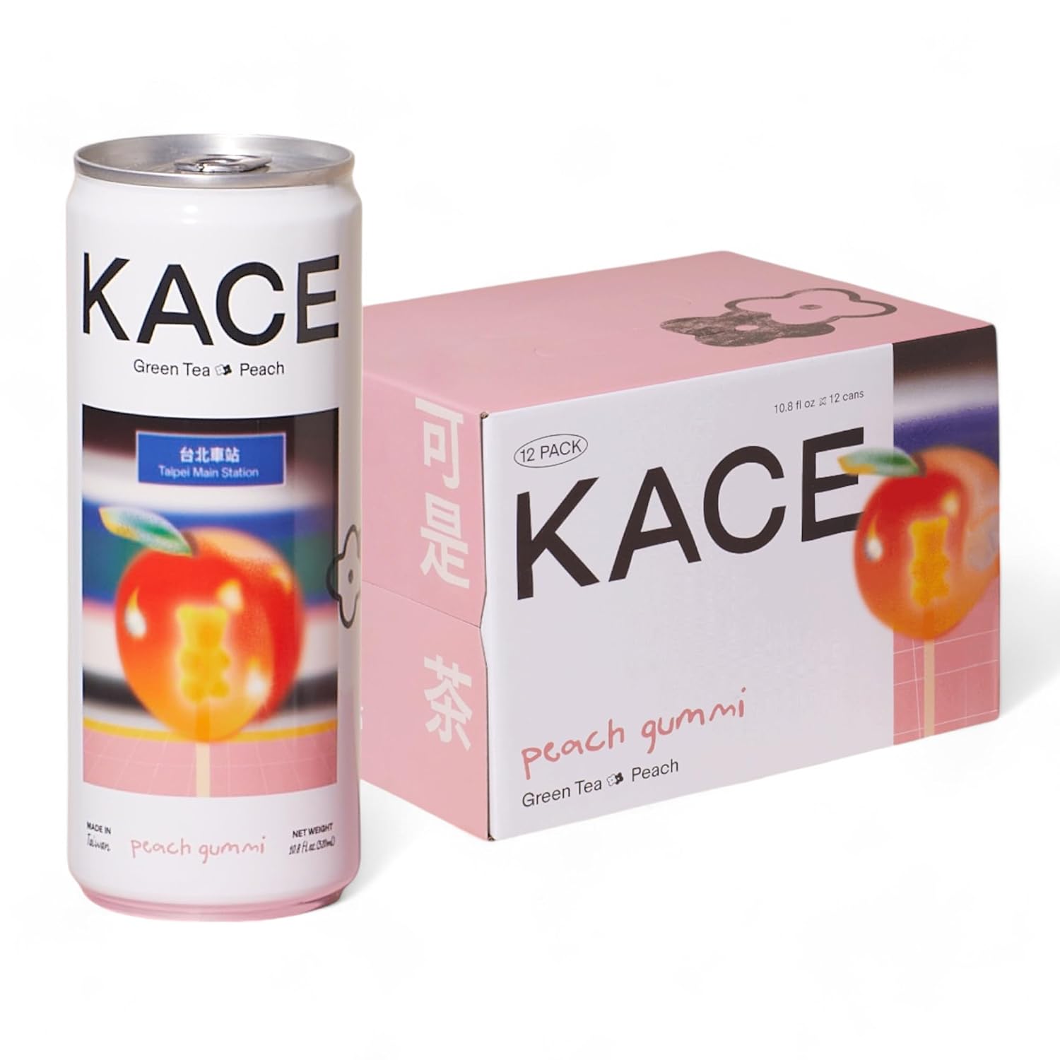 Juicy Peach Gummi Green Tea - Perfect Pick-Me-Up for Summer