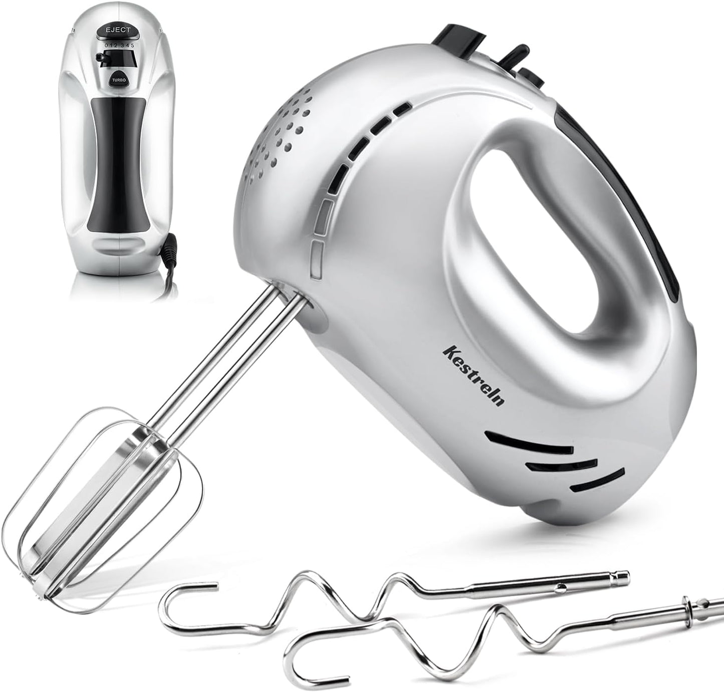 Powerful 5-Speed Electric Handheld Mixer for Kitchen Baking