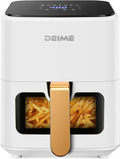 DEIME Air Fryer 4.2 QT Oilless Hot AirFryer - Compact Healthy Cooker