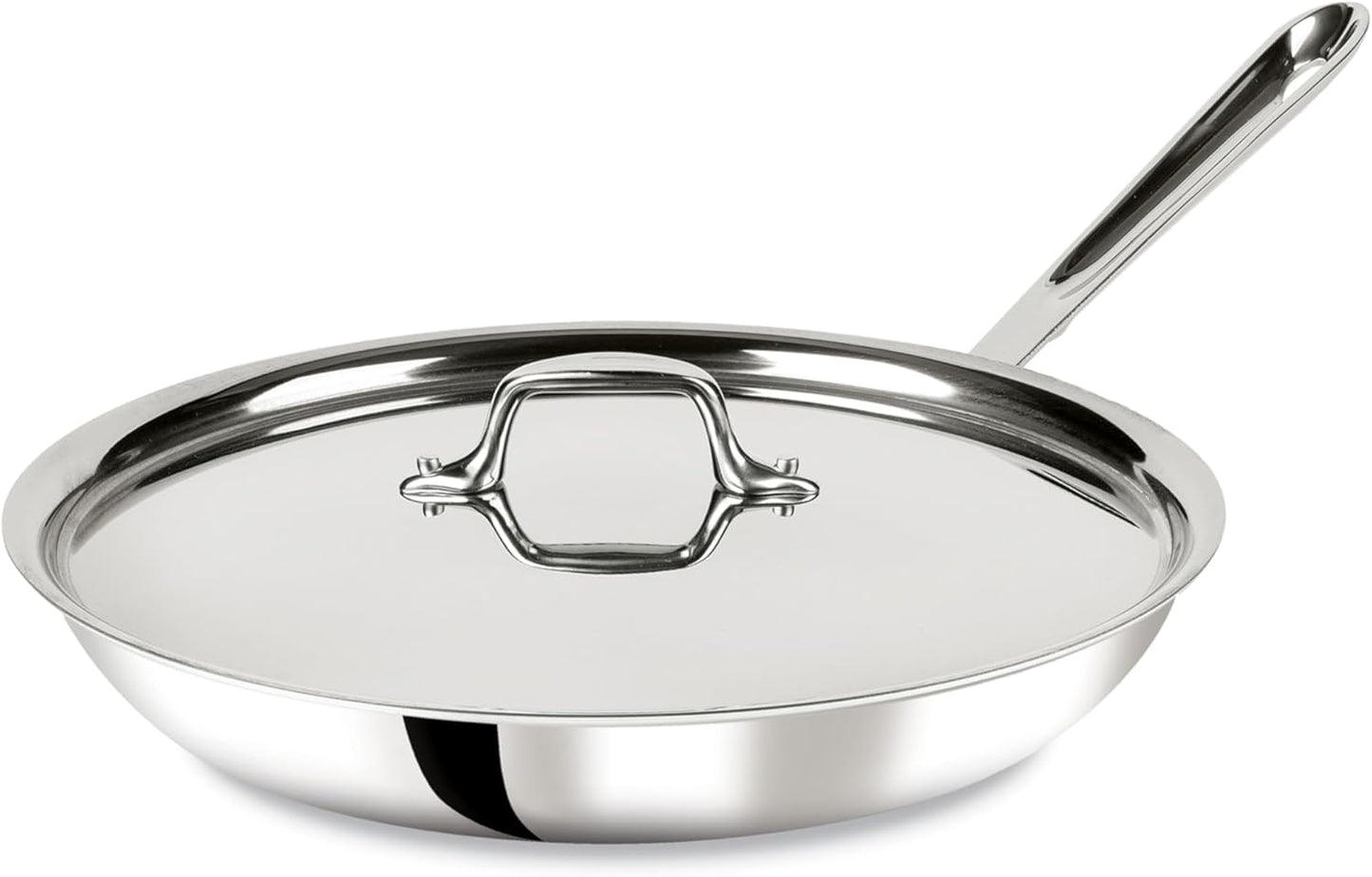 All-Clad D3 12 Inch Stainless Steel Frying Pan with Lid Review