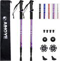 Aihoye Hiking Trekking Poles 2 Pack Collapsible - Lightweight Support