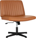 Criss Cross Chair Armless Cross Legged Office Chair - Wide Comfy