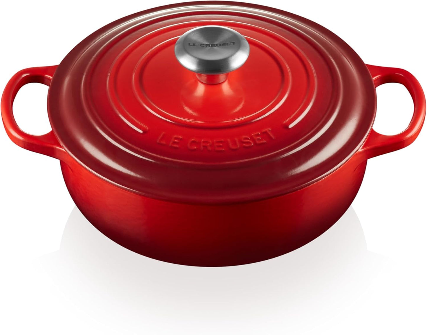 Le Creuset Enameled Cast Iron Signature Sauteuse Oven, 3.5 qt