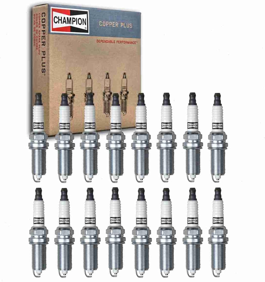 16 pc Champion Copper Plus Spark Plugs for Ram 1500 HEMI V8