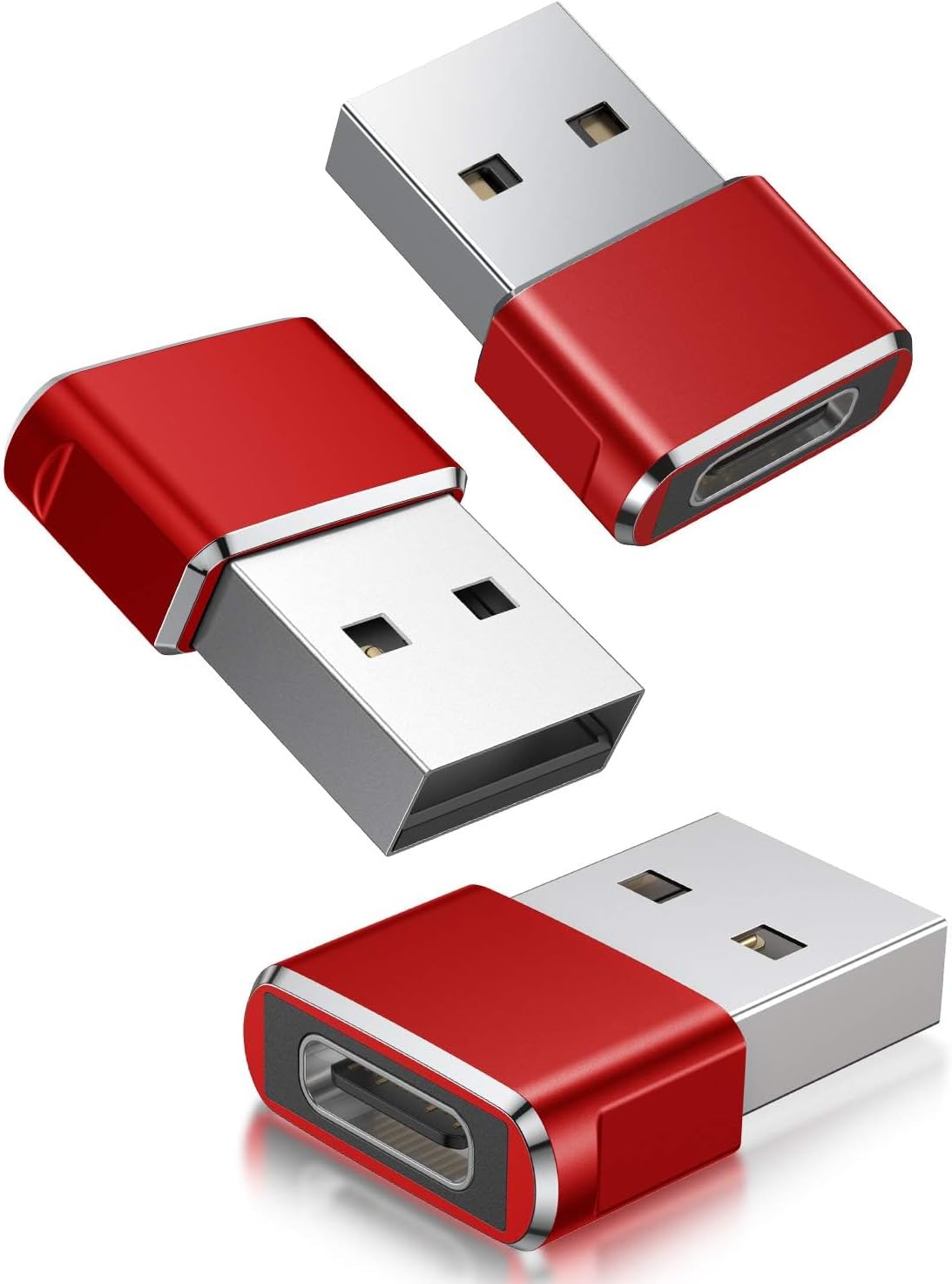 Basesailor USB Type C Adapter 3 Pack - Charge All Your Devices Swiftly!