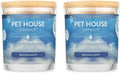 One Fur All Pet House Candle 2 Pack - Long Lasting Pet Odor Candle