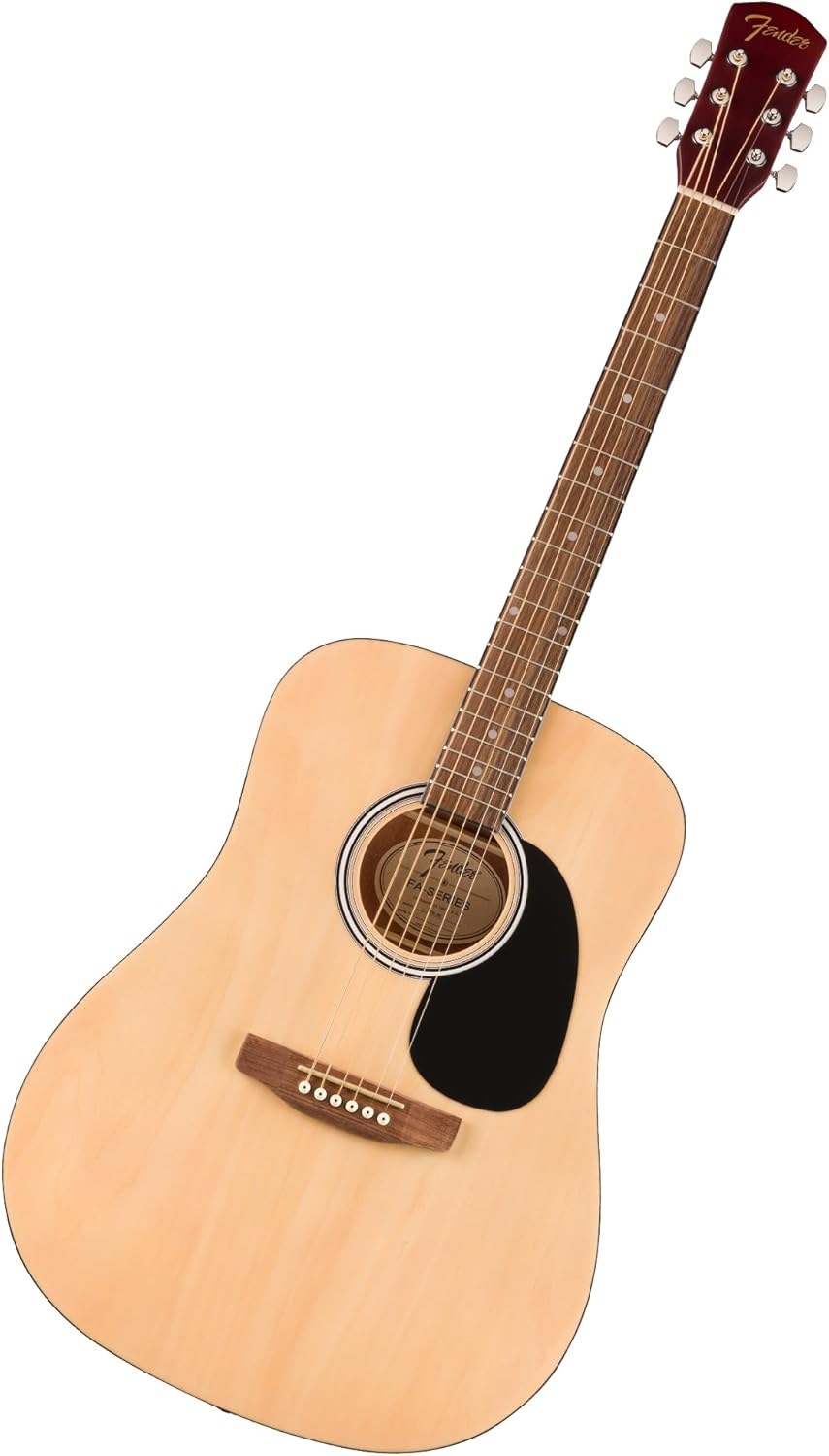 Fender FA-25 Acoustic Guitar: Beginner Friendly with Free Lessons